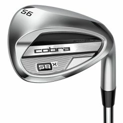 Cobra Snakebite X Satin Chrome Golf Wedge (Custom Fit)