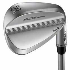 Ping Glide Forged Pro Satin Chrome Golf Wedge (Custom Fit) -TaylorMade Sales Store glide3forgedprowedge5