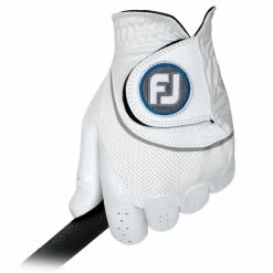 FootJoy HyperFLX Golf Glove -TaylorMade Sales Store hyperflxglovewhite3