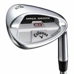 Callaway Mack Daddy CB Brushed Chrome Golf Wedge -TaylorMade Sales Store mdcbsatinchromewedge5
