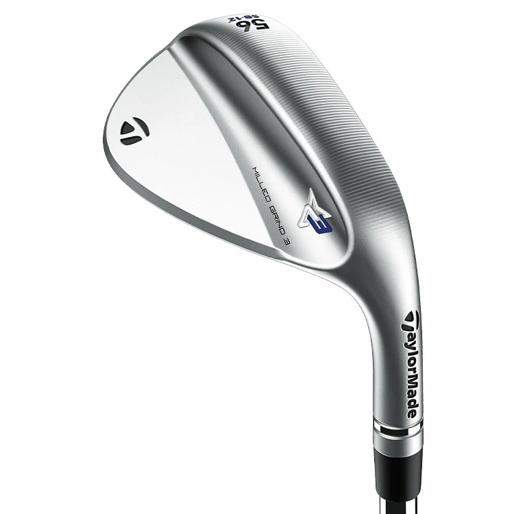 TaylorMade Milled Grind 3 Satin Chrome Golf Wedge 3 TaylorMade Milled Grind 3 Satin Chrome Golf Wedge