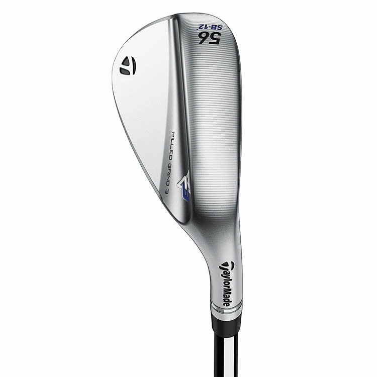 TaylorMade Milled Grind 3 Satin Chrome Golf Wedge 6 TaylorMade Milled Grind 3 Satin Chrome Golf Wedge - Image 4