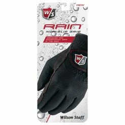 WilsonStaff Wilson Rain Golf Gloves (Pair Pack) -TaylorMade Sales Store wilsonstaff2021raingloveblack3